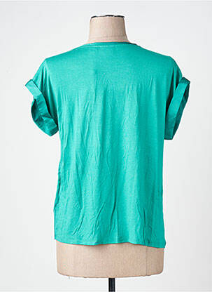 Tricou verde VILA femeie
