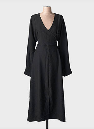 Rochie lungă negru ASTRID BLACK LABEL femeie