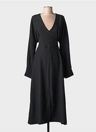 Rochie lungă negru ASTRID BLACK LABEL femeie
