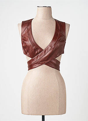 Bluză maro ASTRID BLACK LABEL femme