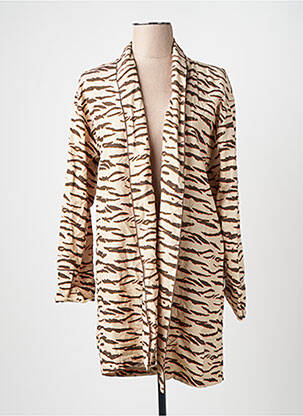 Vestă cu mâneci lungi maro NOOR BY NORA GHARIB femme