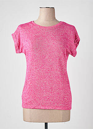 Tricou roz VERO MODA femme