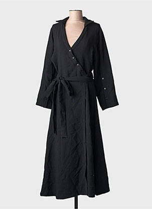 Rochie lungă negru YUGEN femeie