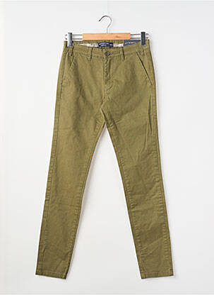 Pantalon chino verde BRUCE & BUTLER  bărbat