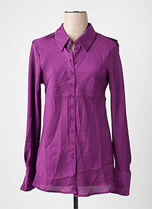 Cămașă violet MANGO femme