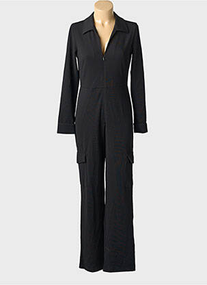 Salopetă-pantalon negru MANGO femme