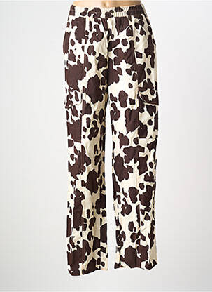 Pantalon cargo maro ASTRID BLACK LABEL femeie