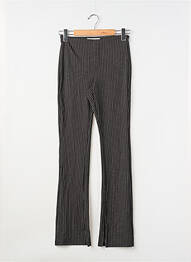 Pantalon drept negru MANGO femme