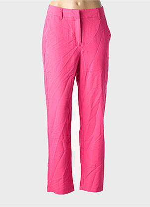 Pantalon drept roz VERO MODA femeie