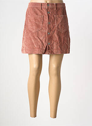 Fustă scurtă maro ONLY femeie