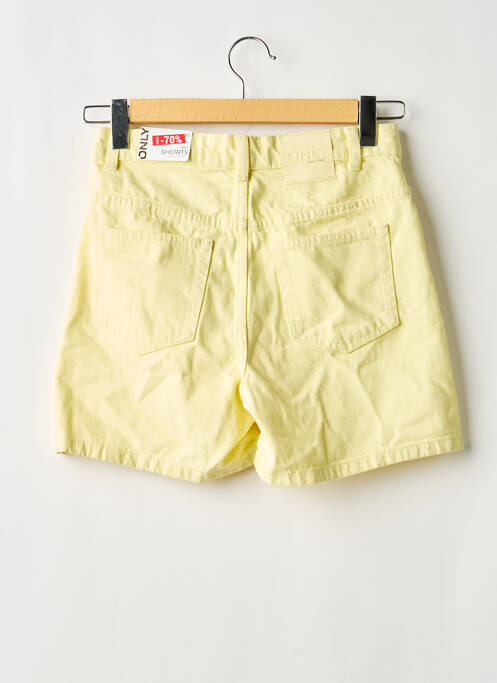 Șort galben ONLY femeie