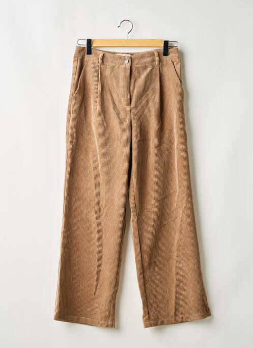 Pantalon drept maro JACQUELINE DE YONG femeie