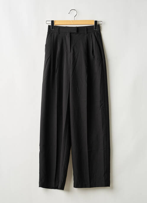 Pantalon larg negru VILA femeie