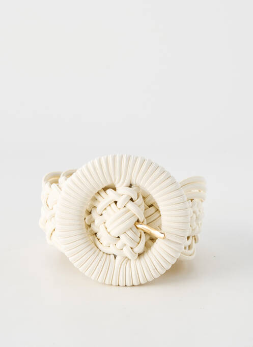 Curea alb PIECES femme