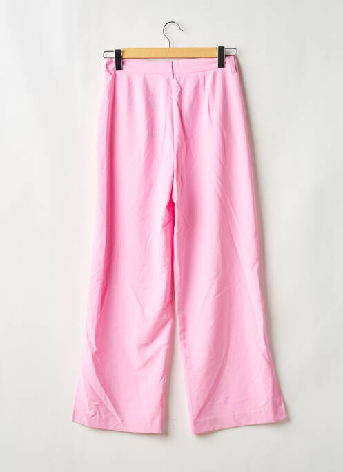 Pantalon drept roz VERO MODA femeie