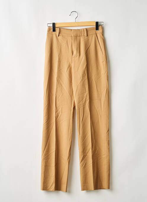 Pantalon drept maro MANGO femeie