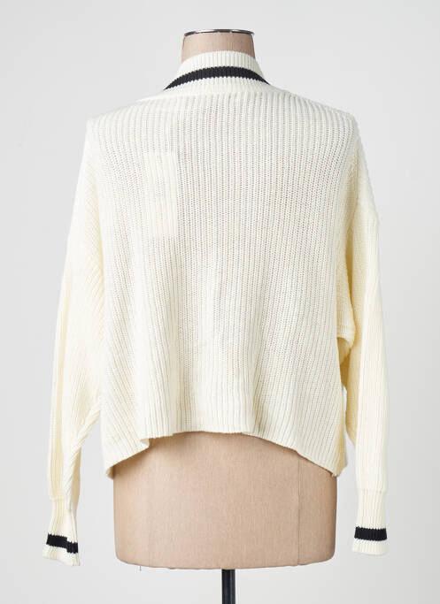 Vestă cu mâneci lungi alb ONLY femme