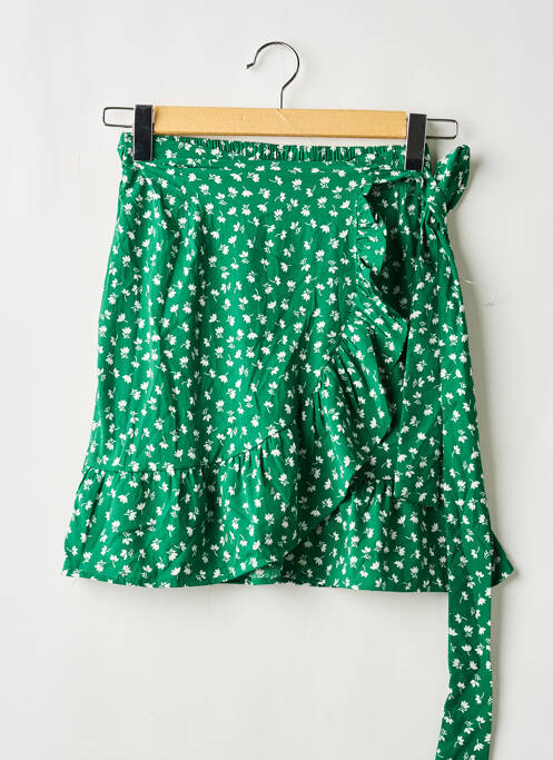 Fustă scurtă verde ONLY femeie