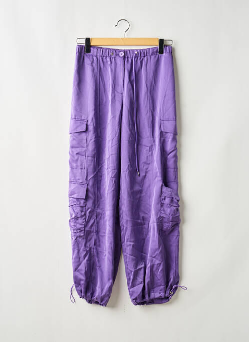 Pantalon cargo violet TALLY WEIJL femeie