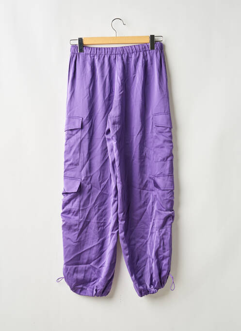Pantalon cargo violet TALLY WEIJL femeie