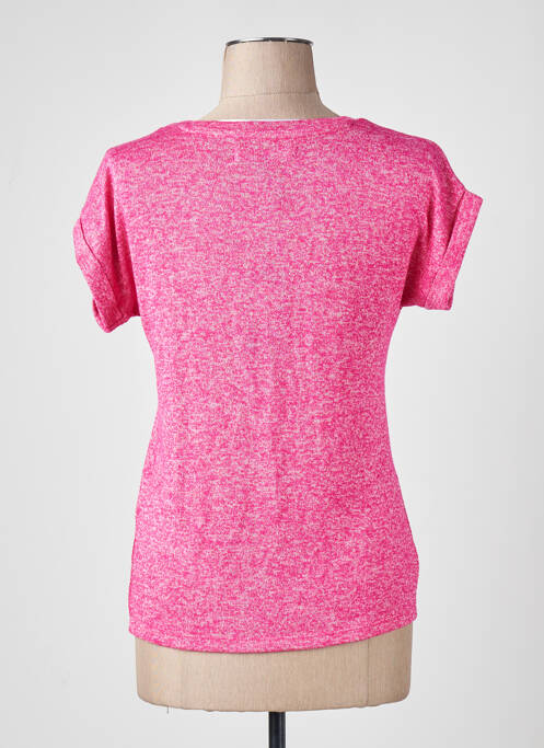 Tricou roz VERO MODA femme