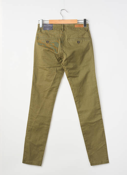 Pantalon chino verde BRUCE & BUTLER  bărbat