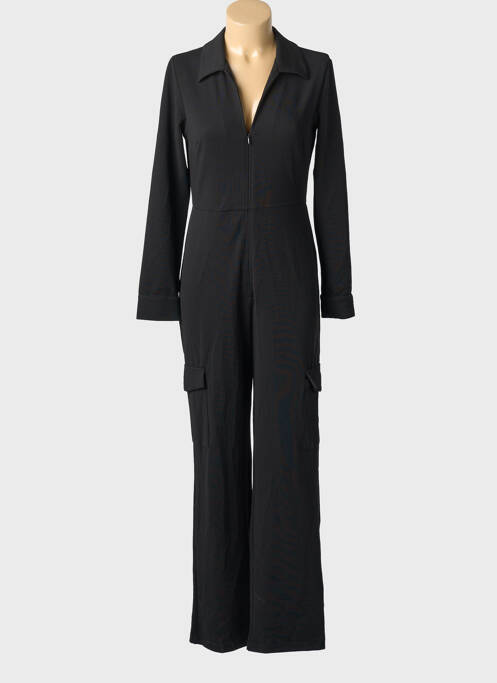 Salopetă-pantalon negru MANGO femme