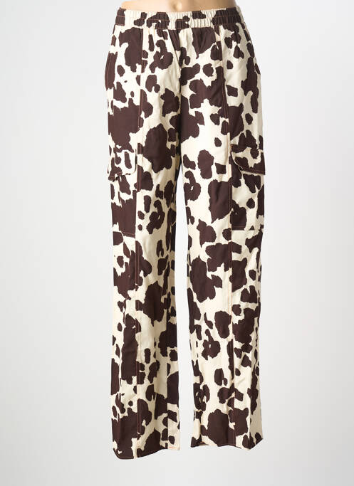 Pantalon cargo maro ASTRID BLACK LABEL femeie