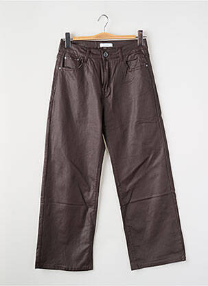 Pantalon drept maro SORBET femeie