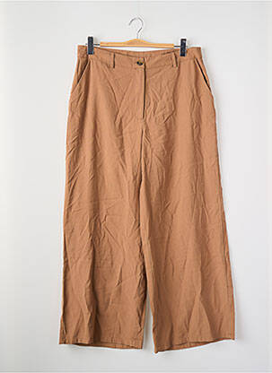 Pantalon drept maro JACQUELINE DE YONG femeie