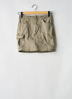 Fustă scurtă verde ONLY femme