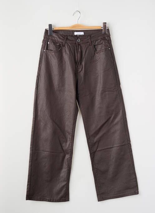 Pantalon drept maro SORBET femme