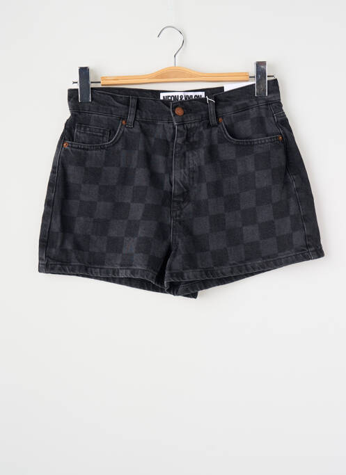 Șort negru NEON & NYLON femme