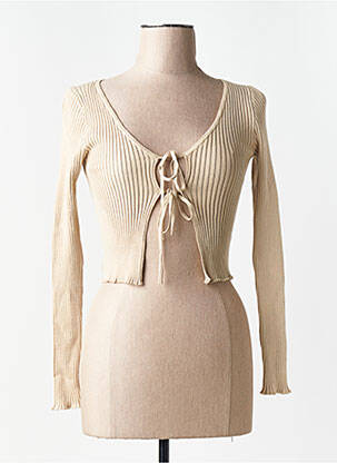 Vestă cu mâneci lungi maro TALLY WEIJL femme