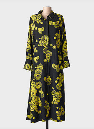 Rochie lungă negru ASTRID BLACK LABEL femme