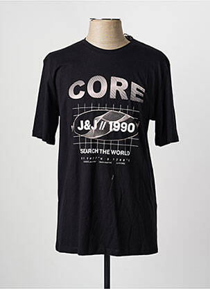 Tricou negru JACK & JONES bărbat