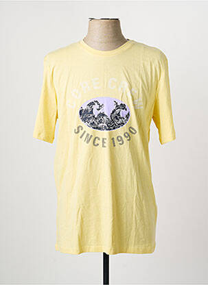 Tricou galben JACK & JONES bărbat