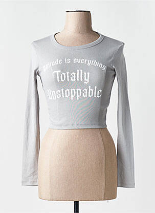 Tricou gri TALLY WEIJL femme