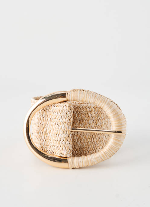 Curea bej PIECES femme