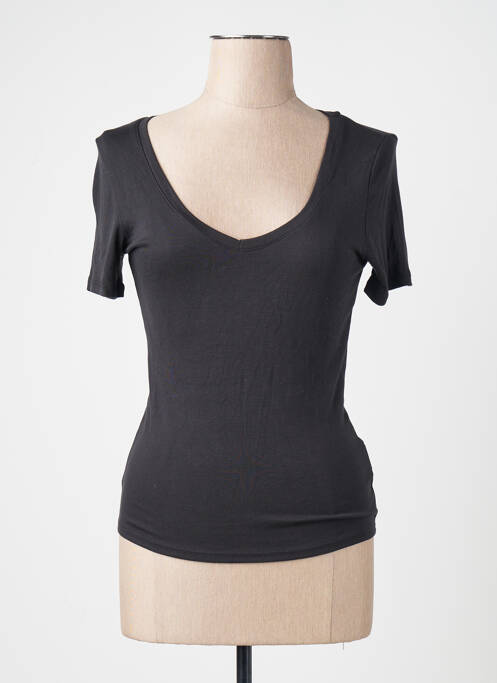 Tricou negru HAILYS femme