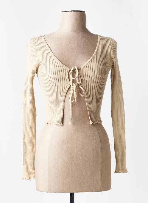 Vestă cu mâneci lungi maro TALLY WEIJL femme