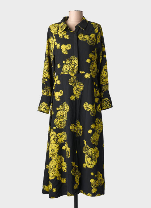 Rochie lungă negru ASTRID BLACK LABEL femme