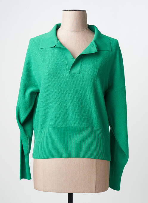 Polo verde ASTRID BLACK LABEL femme