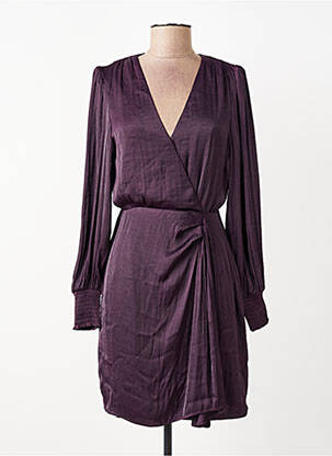 Rochie lungă violet MORGAN femeie