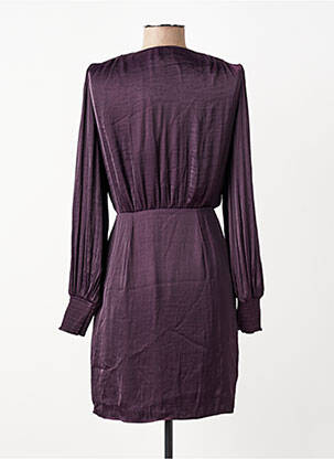 Rochie lungă violet MORGAN femeie