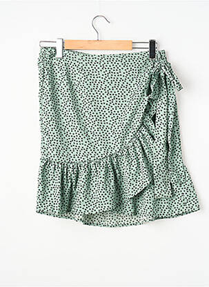 Fustă scurtă verde ONLY femeie