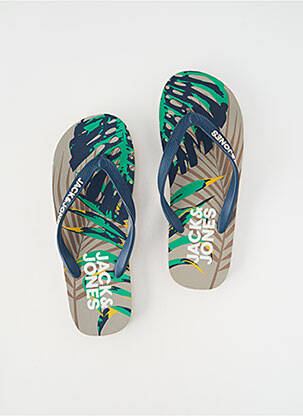 Sandale/pantofi decupați verde JACK & JONES bărbat