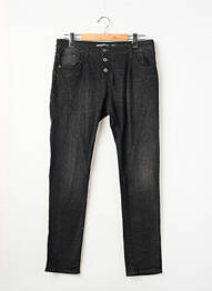 Blugi skinny negru PLEASE femeie