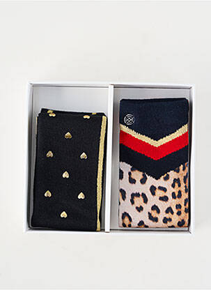 Șosete negru XPOOOS femme