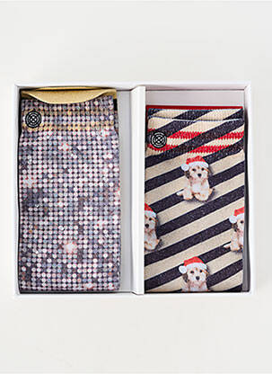 Șosete bej XPOOOS femme